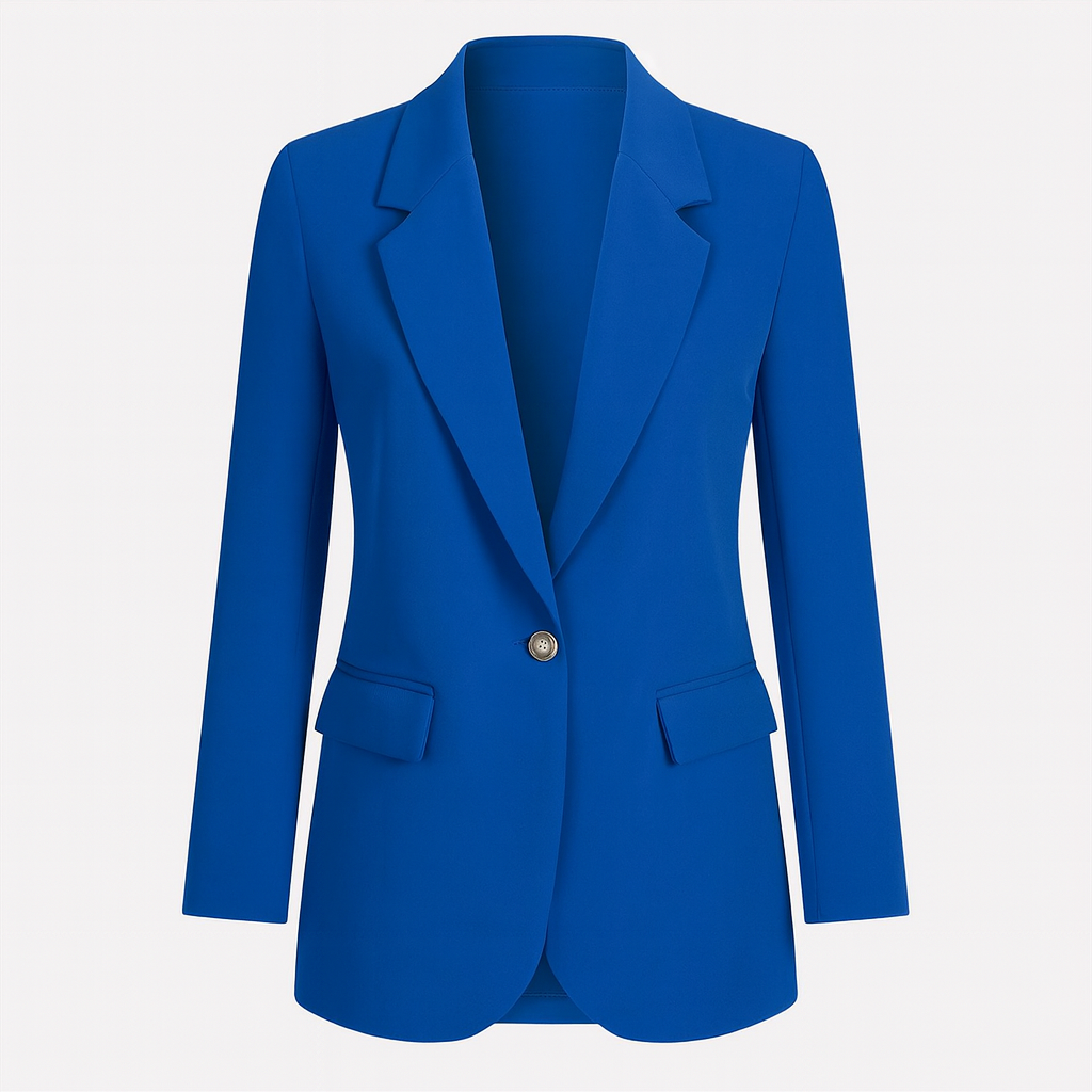Blue Tailor-made casual blazer