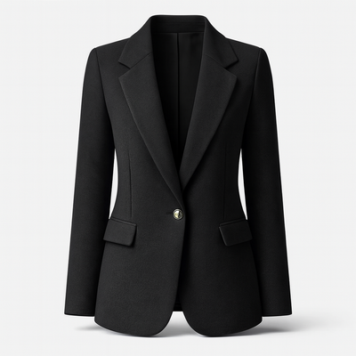 Black Tailor-made casual blazer
