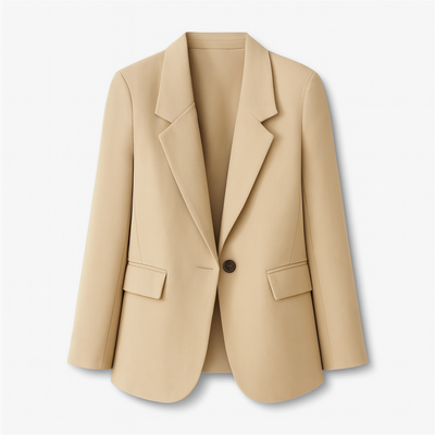 Khaki Tailor-made casual blazer