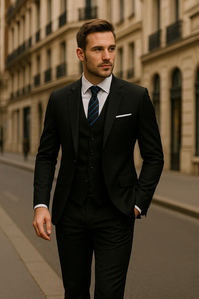 Eric | Ensemble de costume formel pour homme 3 pièces | Élégant, polyvalent & confortable