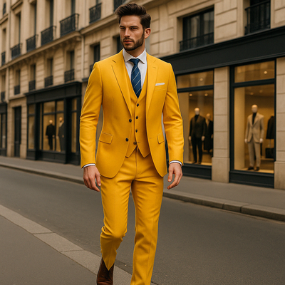 Eric | Ensemble de costume formel pour homme 3 pièces | Élégant, polyvalent & confortable