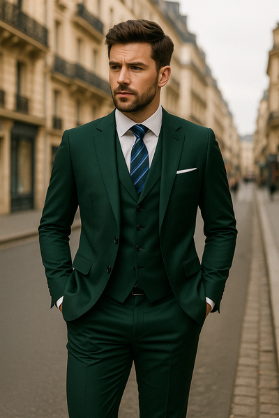 Eric | Ensemble de costume formel pour homme 3 pièces | Élégant, polyvalent & confortable