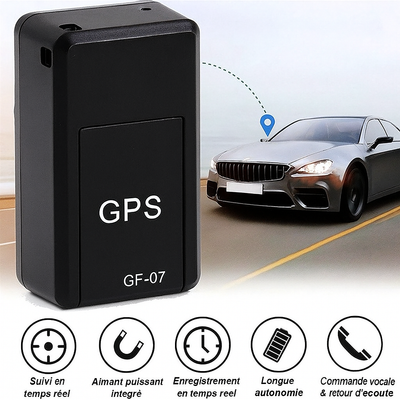 Mini traceur GPS magnétique - portée mondiale