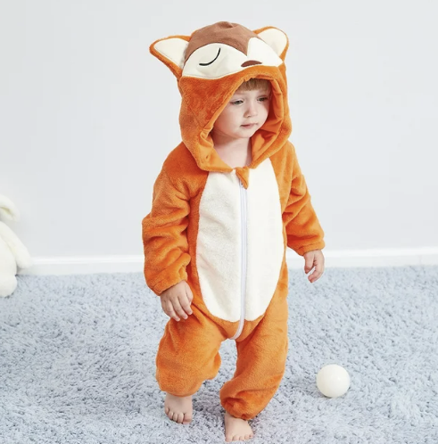 JungleBuddies Baby Onesies - Combinaisons d'animaux mignons pour votre tout-petit