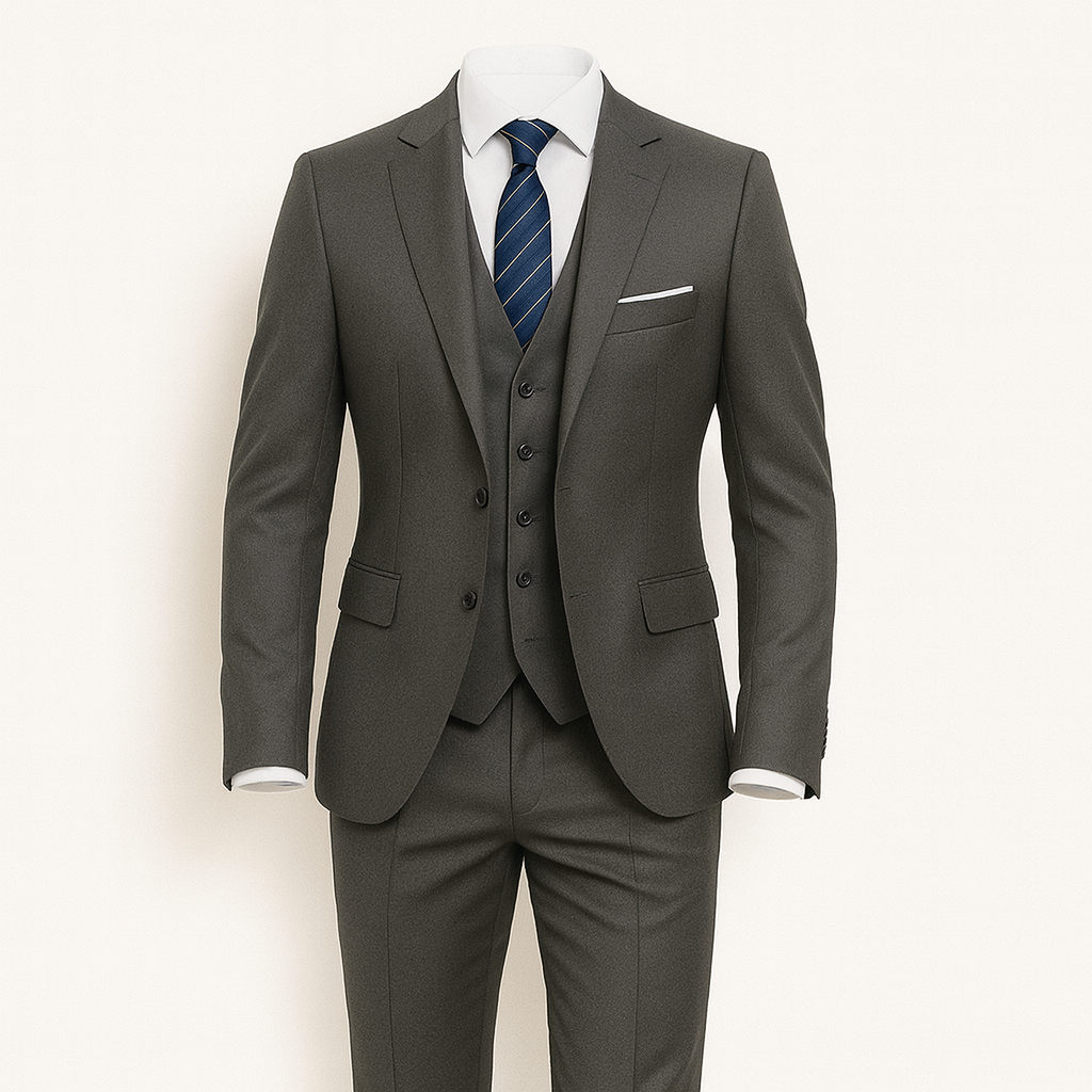 FrenchEric | Ensemble de costume formel pour homme 3 pièces | Élégant, polyvalent & confortable | Collection Automne