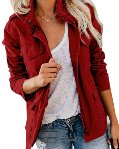 LUCIE | Veste intermédiaire avec poches