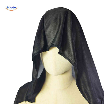 Grimora Set | Accessoires pour cape d'Halloween, masques de squelette et faucille