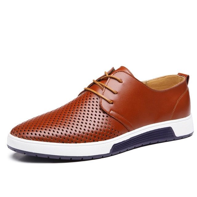 Chaussures Oxford en cuir décontracté