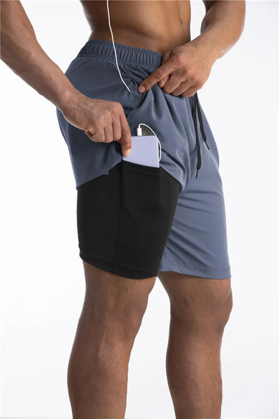 Titan | Short de course avec doublure et poche pour téléphone - Confort et fonctionnalité