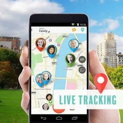 Mini traceur GPS - Safekiddo - Dispositif de localisation en temps réel - Moniteur de sécurité pour enfants et animaux domestiques