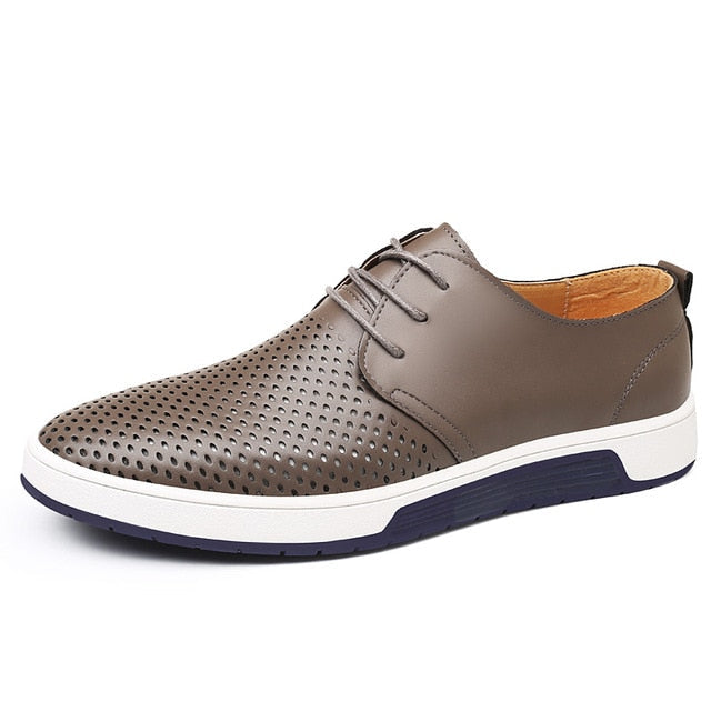 Chaussures Oxford en cuir décontracté