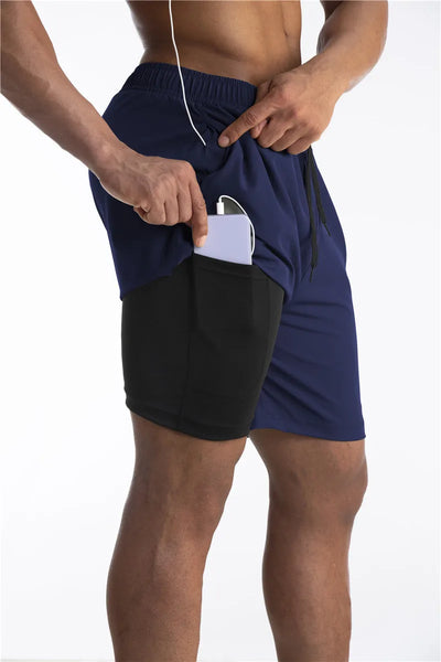 Titan | Short de course avec doublure et poche pour téléphone - Confort et fonctionnalité