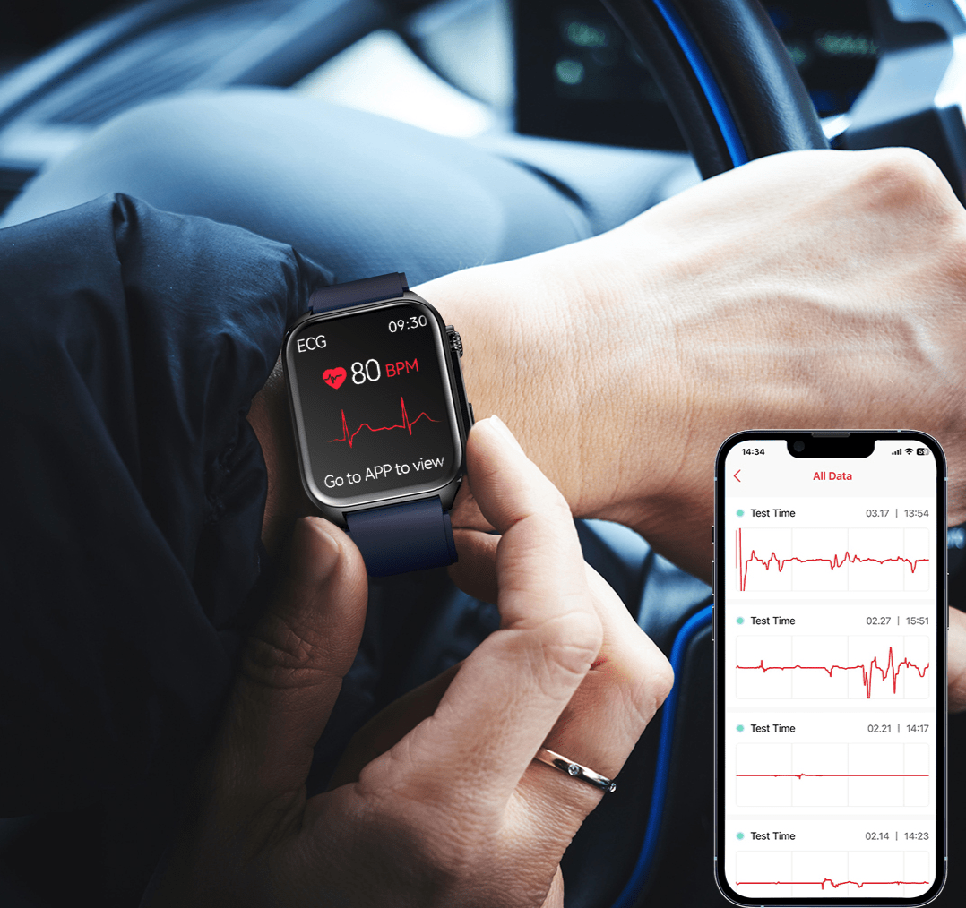 2025 Montre de santé intelligente étanche - Mise à niveau tout-en-un