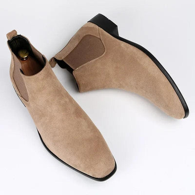 Botas Chelsea para hombre | Ante sintético, diseño atemporal