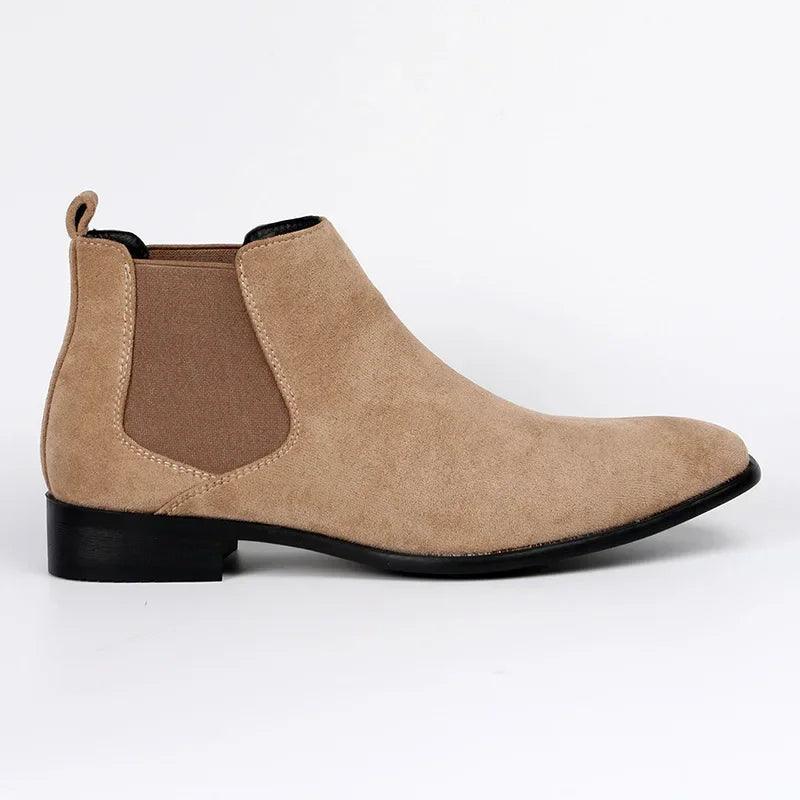 Botas Chelsea para hombre | Ante sintético, diseño atemporal