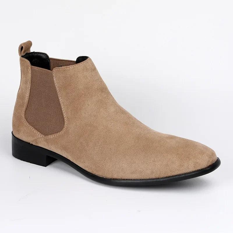 Botas Chelsea para hombre | Ante sintético, diseño atemporal