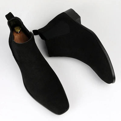 Botas Chelsea para hombre | Ante sintético, diseño atemporal