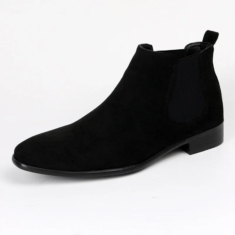 Botas Chelsea para hombre | Ante sintético, diseño atemporal