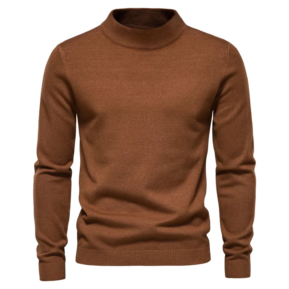 Pull intemporel à col ras du cou pour hommes | Pour toutes les saisons