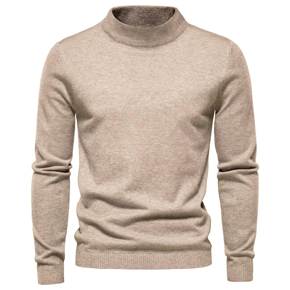 Pull intemporel à col ras du cou pour hommes | Pour toutes les saisons
