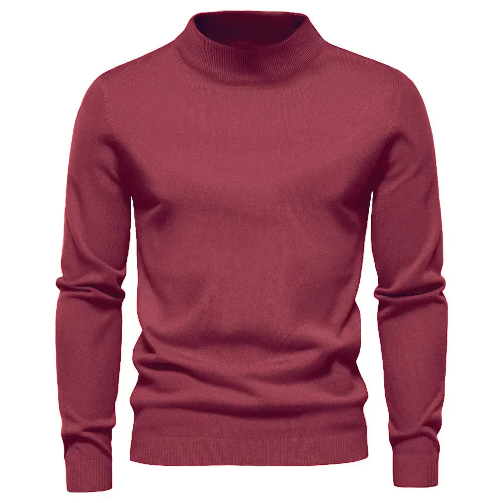 Pull intemporel à col ras du cou pour hommes | Pour toutes les saisons