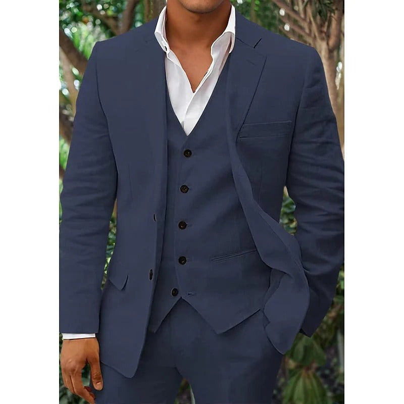 Costume Homme 3 pièces Avec Gilet
