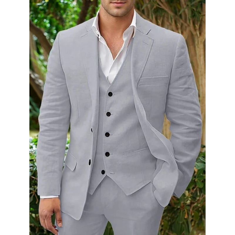 Costume Homme 3 pièces Avec Gilet