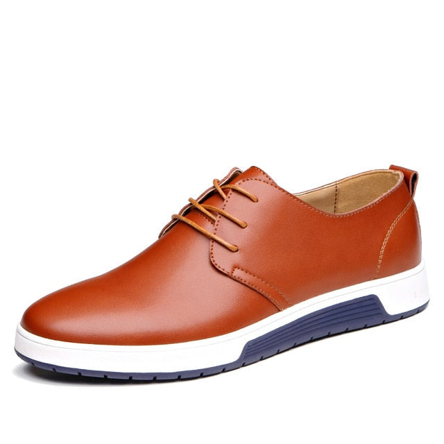 Chaussures Oxford en cuir décontracté