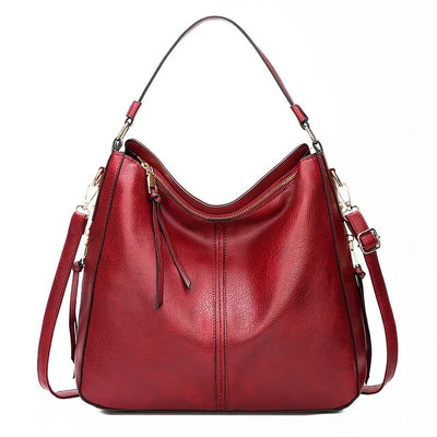 Mae - Ensemble de 2 pièces composé d'un sac à bandoulière et d'un sac à poignet en similicuir