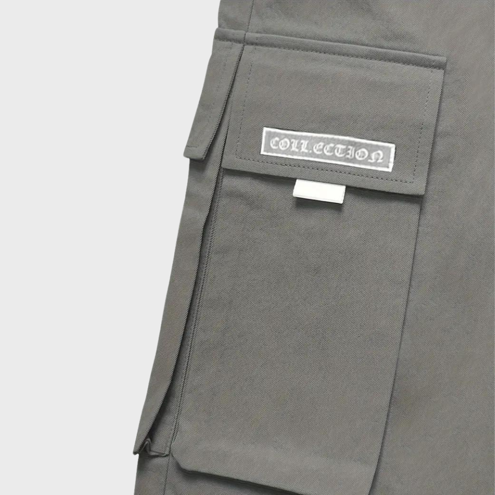 Pantalones cargo versátiles para hombre con piernas ajustadas