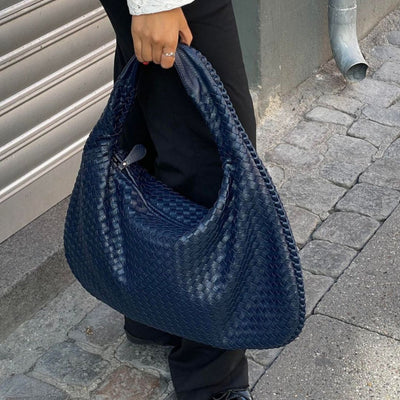 Grand sac de luxe tressé