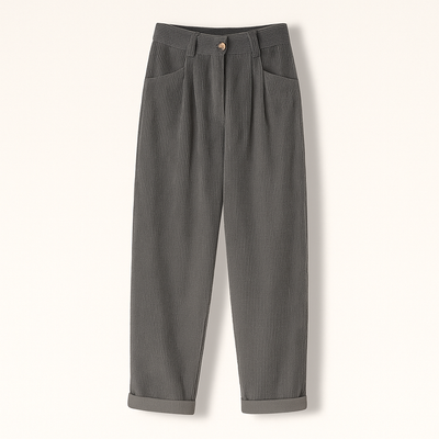 Gray Corduroy Pants