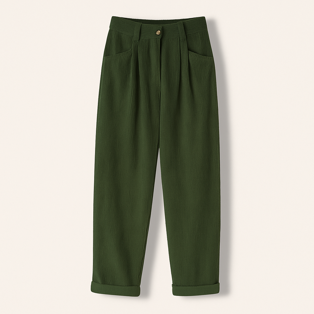 Green Corduroy Pants