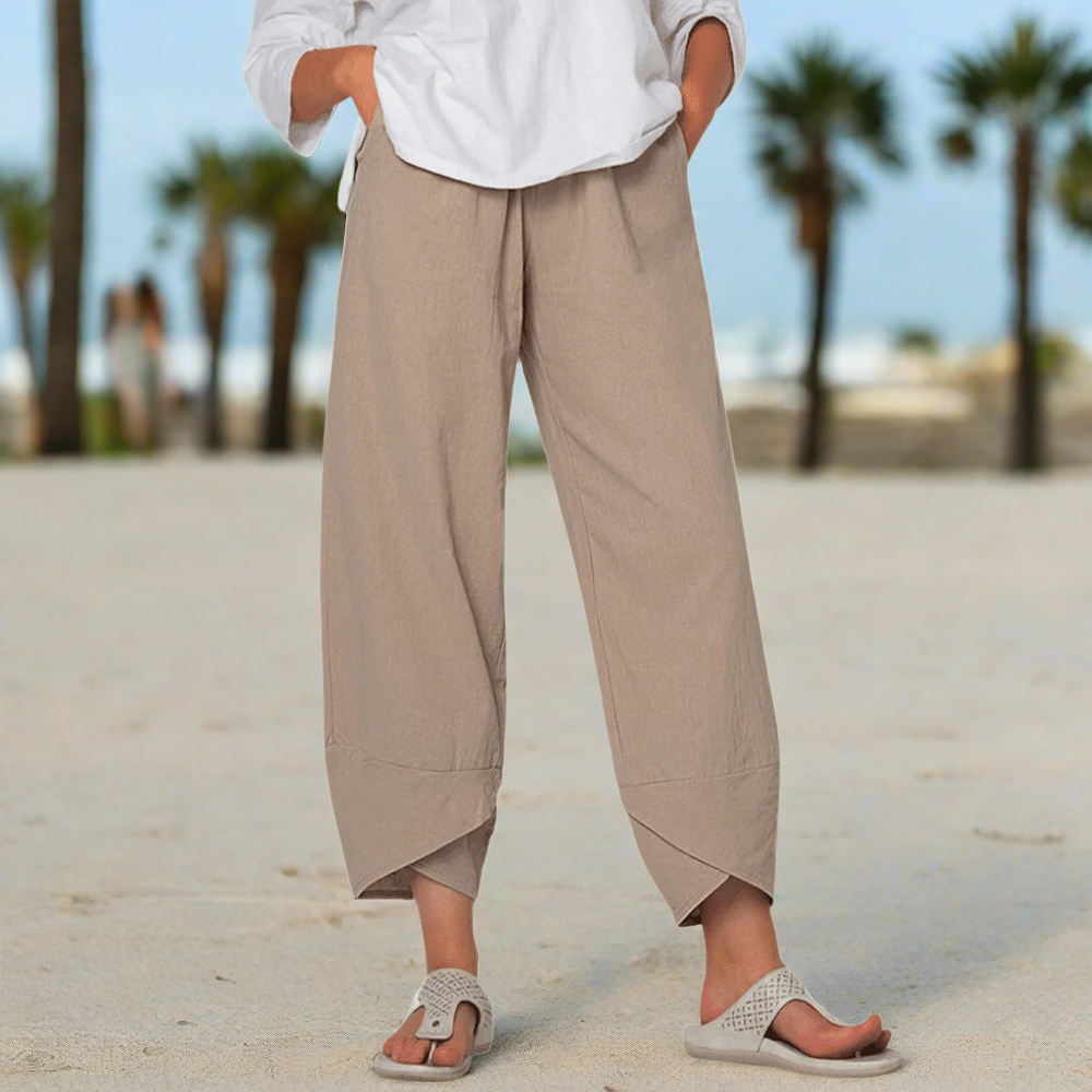 Nicole - Pantalon en coton léger pour femmes