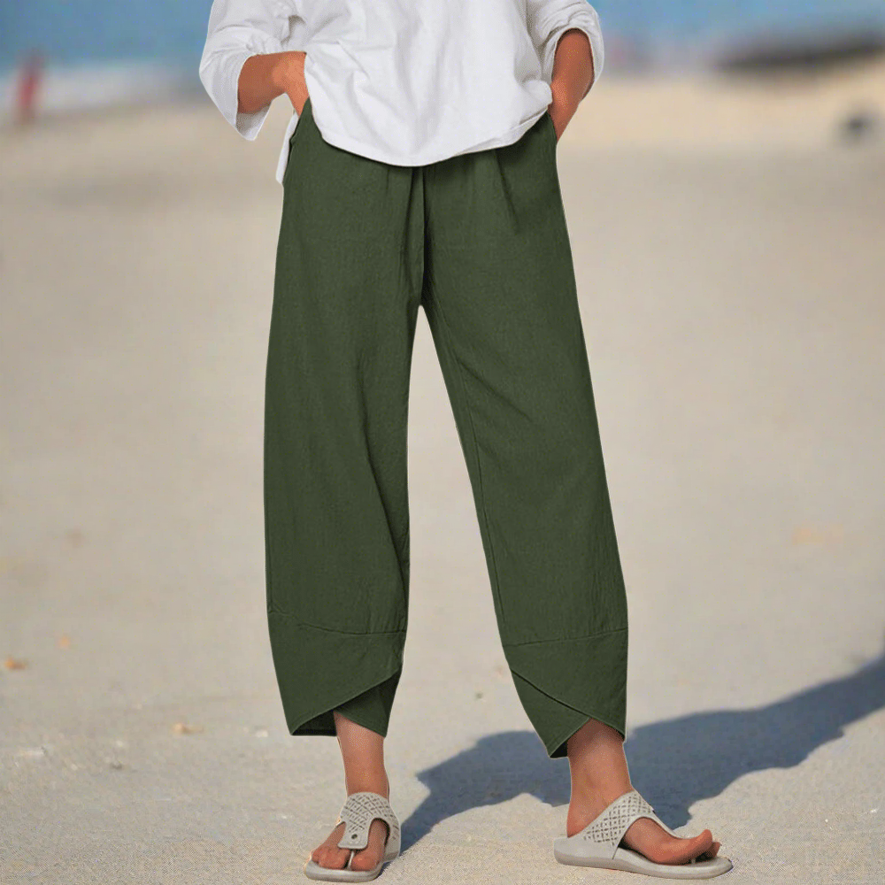 Nicole - Pantalon en coton léger pour femmes
