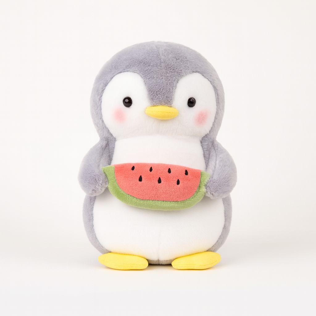 Penguin Plush toy with soothing music and breathing movements