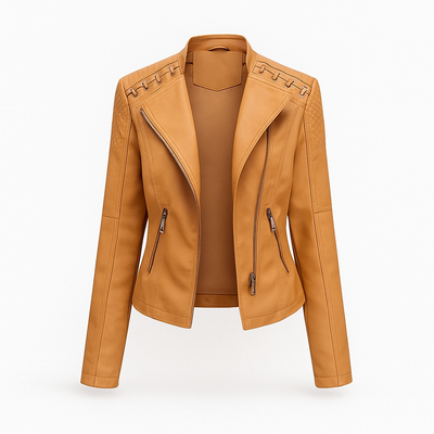 Yellow Leather Jacket