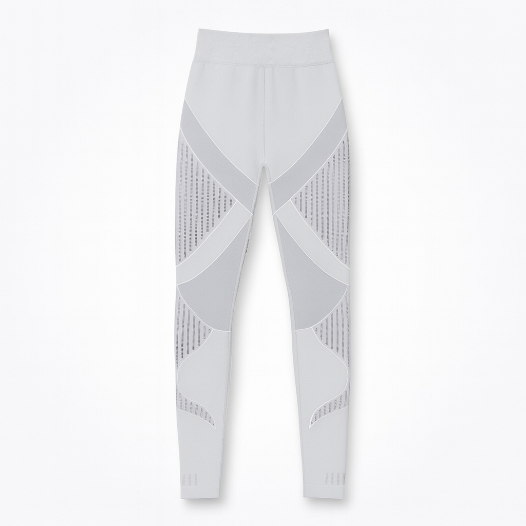 Light grey Slimming Anti-Cellulite Leggings for Women