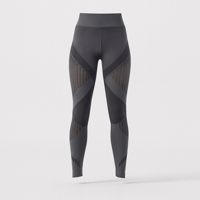 Dark Grey Slimming Anti-Cellulite Leggings for Women