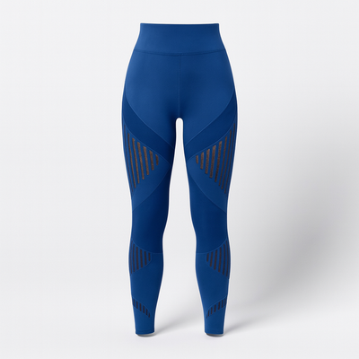 Royal Blue Slimming Anti-Cellulite Leggings for Women