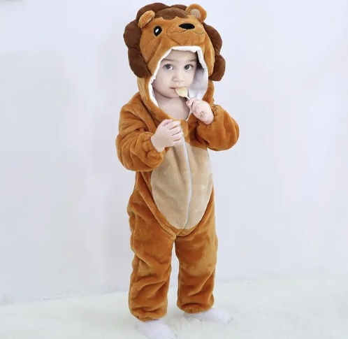 JungleBuddies Baby Onesies - Combinaisons d'animaux mignons pour votre tout-petit