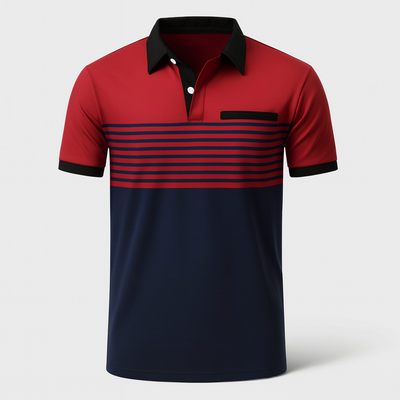 Red Stripes Shirt