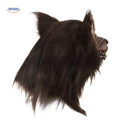 Lupinox Mask | Tête de loup en latex, lumineux et idéal pour Halloween
