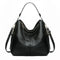 Elegante borsa a mano donna nera - Borsa capiente Frida