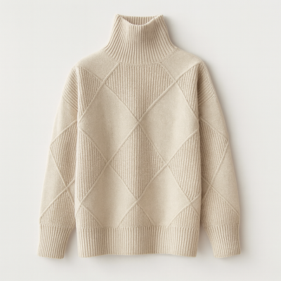 Grey cashmere sweater