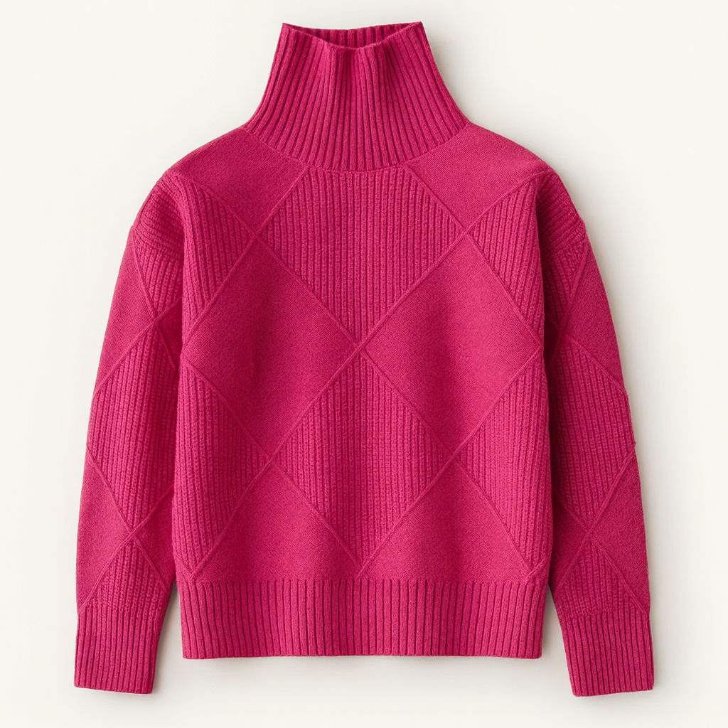Pink cashmere sweater