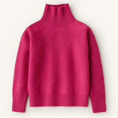 Pink cashmere sweater