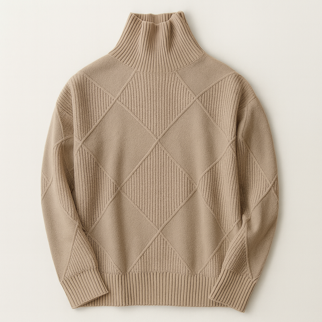 Brown cashmere sweater