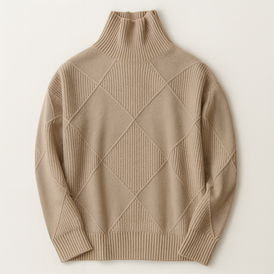 Brown cashmere sweater