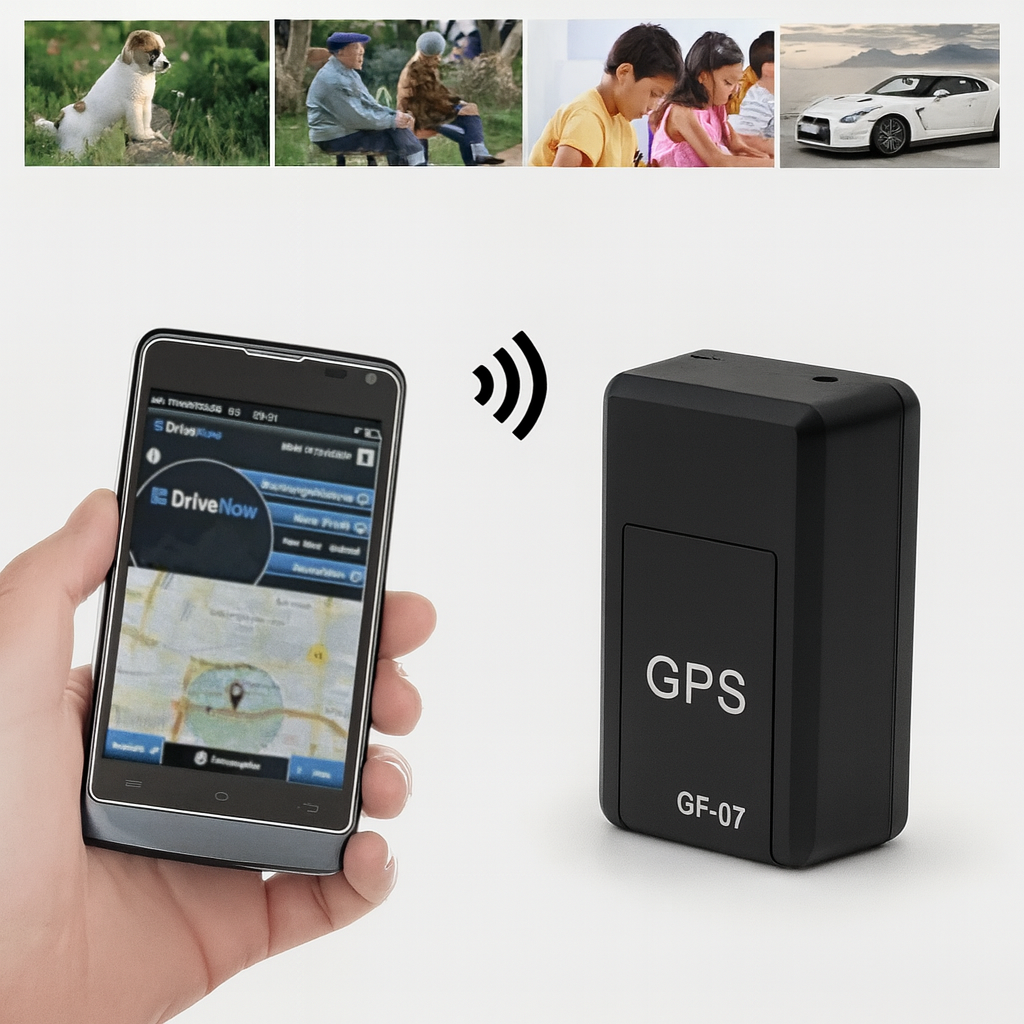 Mini magnetic GPS tracker